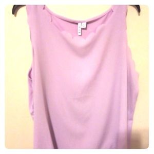 Purple tank by Elle size XL